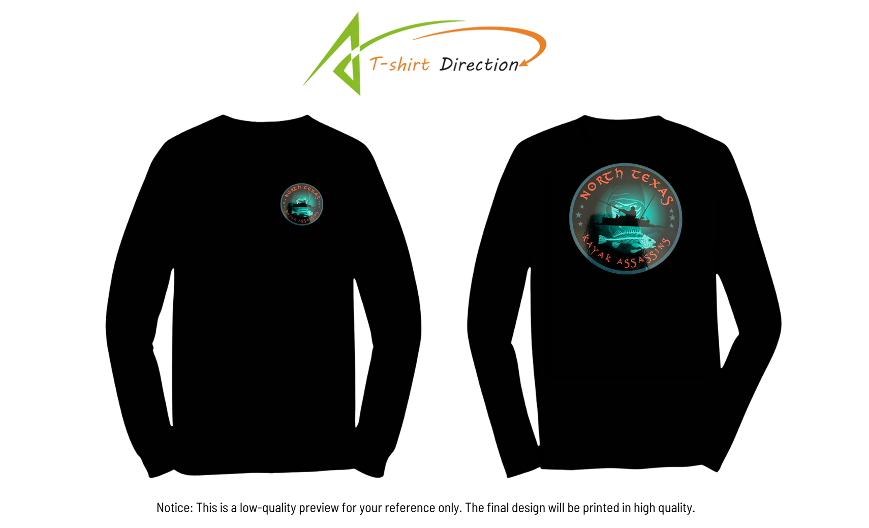 NTKA Signature Dry-Fit Long Sleeve dark LOGO