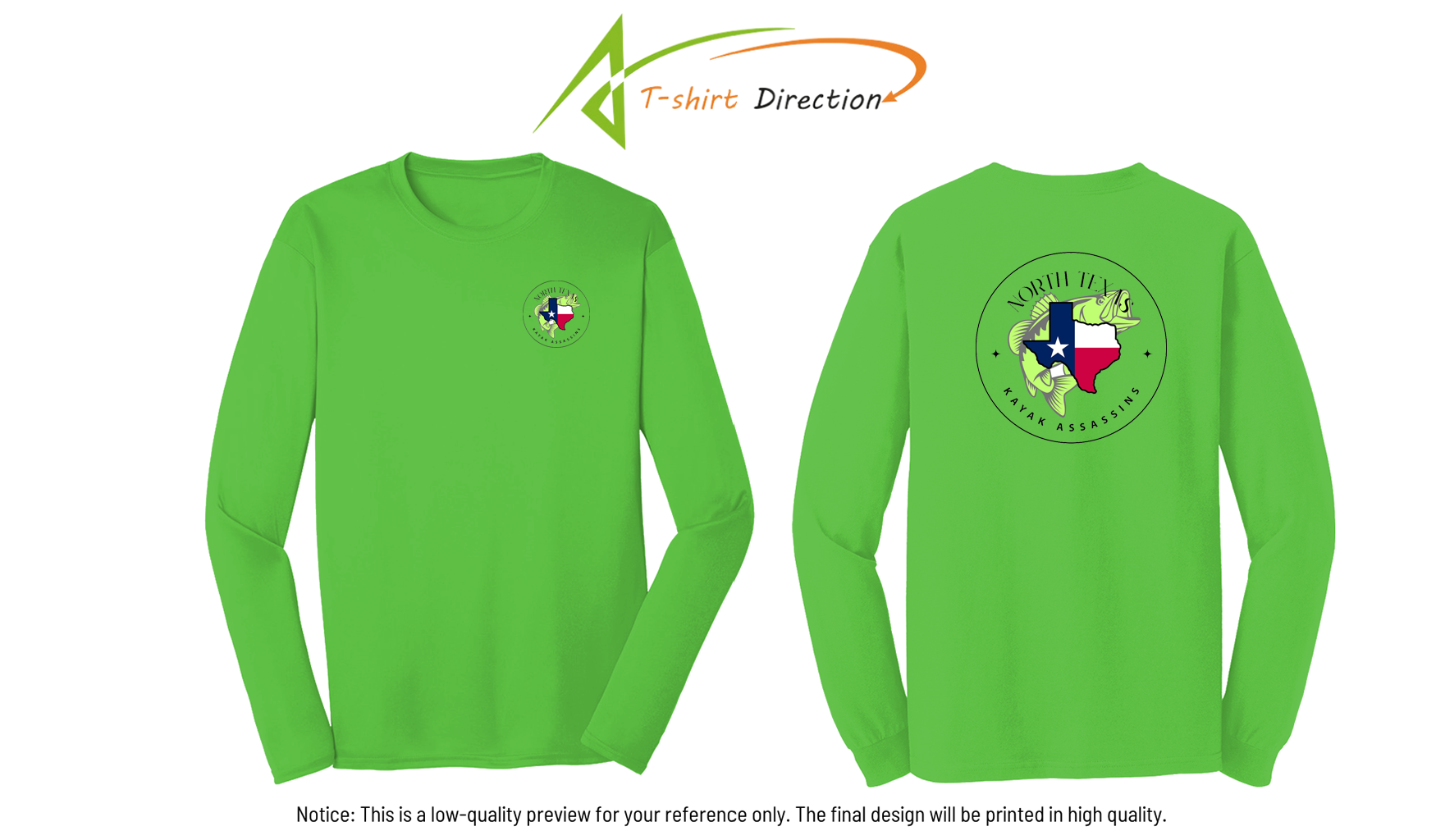 NTKA Signature Dry-Fit Long Sleeve NTKA logo