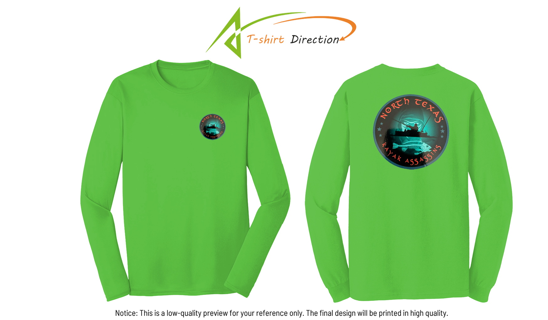 NTKA Signature Dry-Fit Long Sleeve dark LOGO