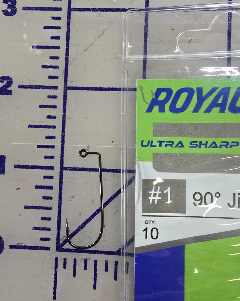 90 Degree Jig Hooks