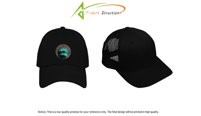 NTKA  6 panel mesh back hat